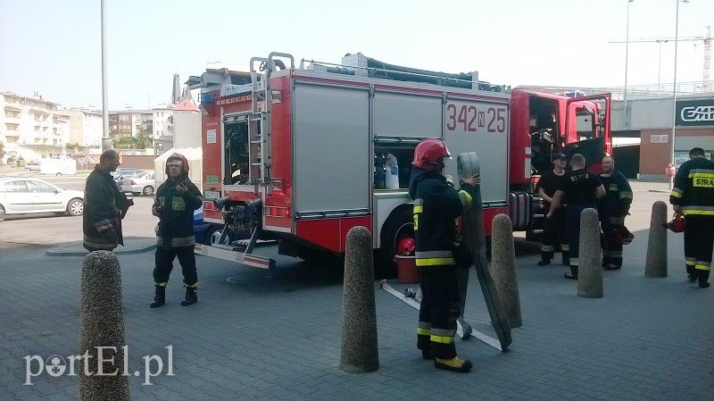 Elbląg, Alarm przeciwpożarowy w Kauflandzie. Na szczęście fałszywy