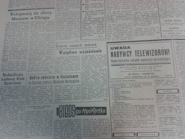 Elbląg, Wzbogacają się zbiory Muzeum w Elblągu