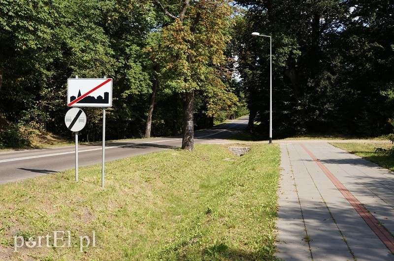 Elbląg, Ścieżka rowerowa kończy się obecnie na Bielanach Elbląg, Ścieżka rowerowa kończy się obecnie na Bielanach