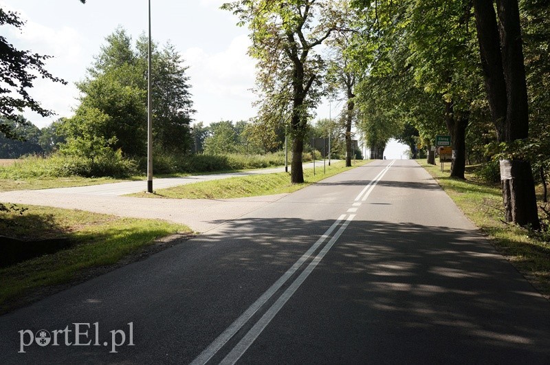 Elbląg, W tym miejscu dotychczas istniejąca ścieża rowerowa się urywa