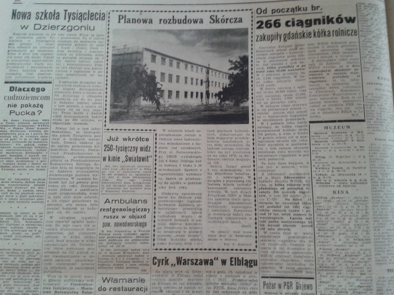 Elbląg, Już wkrótce 250-tysięczny widz w kinie "Światowit"