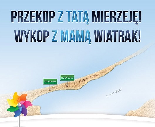 Elbląg, O przekopie i wiatrakach w formie zabawy Elbląg, O przekopie i wiatrakach w formie zabawy