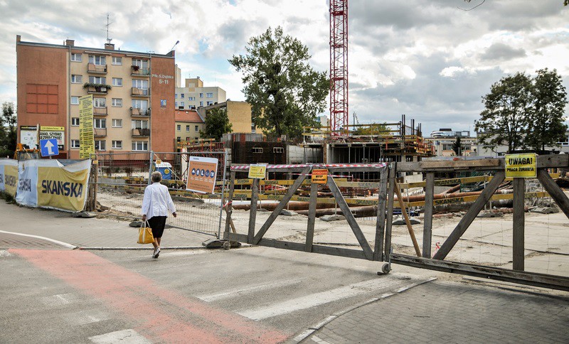 Elbląg, Tragedia na budowie sądu. Zmarł geodeta