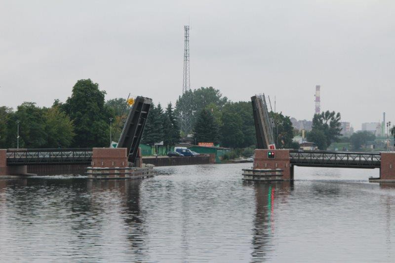 Elbląg, Utrudnienia na Moście Dolnym