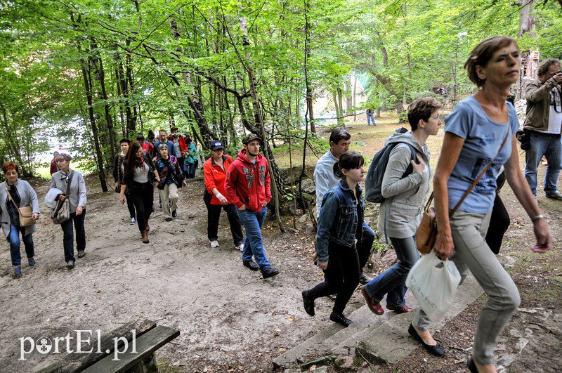 Elbląg, Bażantarnia zdobyta, wiaty ochrzczone