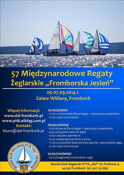 Elbląg, Regaty żeglarskie we Fromborku Elbląg, Regaty żeglarskie we Fromborku