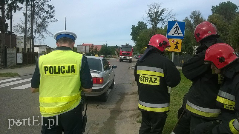 Elbląg, Uderzył w audi i uciekł. Już został zatrzymany Elbląg, Uderzył w audi i uciekł. Już został zatrzymany