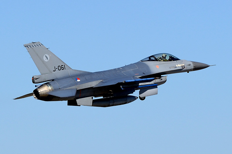 Elbląg, F-16 Falcon w służbie holenderskiego lotnictwa