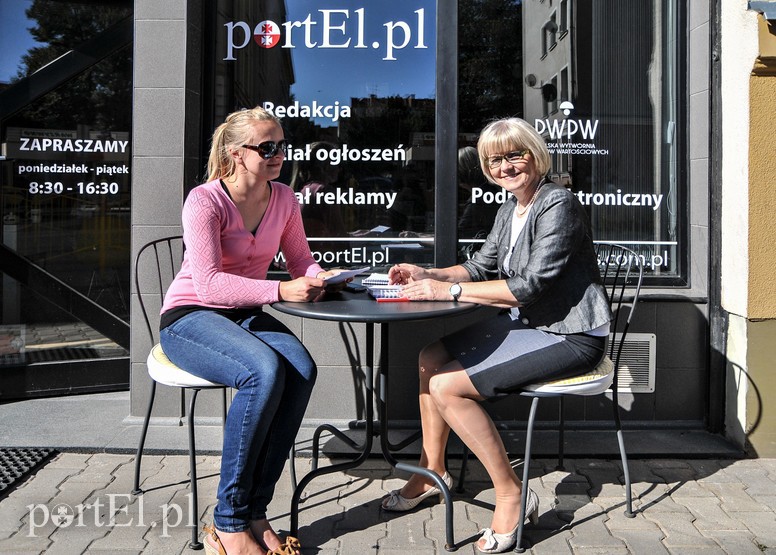 Elbląg, Gościem portEl caffe była Hanna Skrobotun