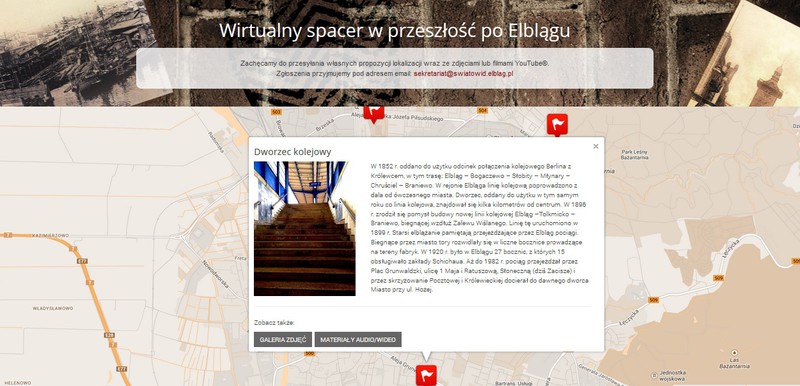 Wirtualny spacer w przeszłość po Elblągu Wirtualny spacer w przeszłość po Elblągu