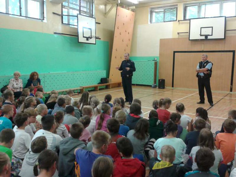 Elbląg, O bezpieczeństwie na drodze w SP 16