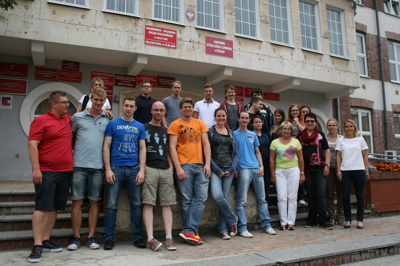 Elbląg, Wizyta niemieckich studentów w PWSZ Elbląg, Wizyta niemieckich studentów w PWSZ
