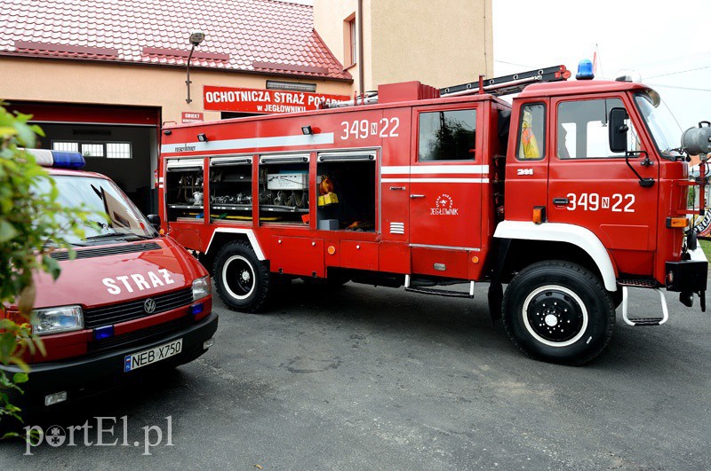 Elbląg, Motopompa w prezencie na 65-lecie Elbląg, Motopompa w prezencie na 65-lecie