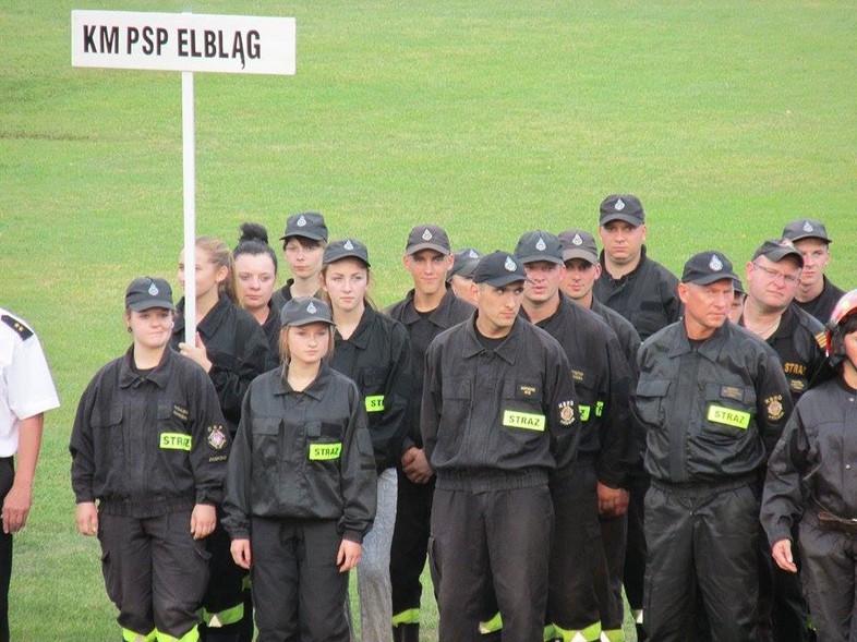 Elbląg, Ochotnicy z Krzewska na podium