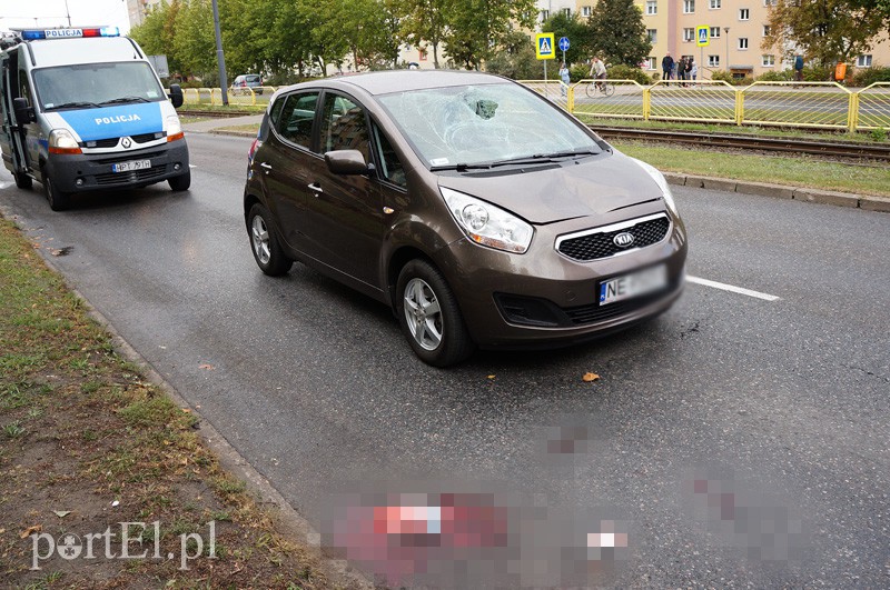 Elbląg, Płk. Dąbka: potrącenie na pasach (aktualizacja)