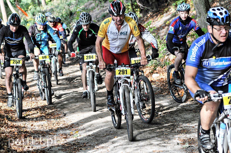 Elbląg, Ponad 200 zawodników wystartowało dziś w rowerowym maratonie MTB