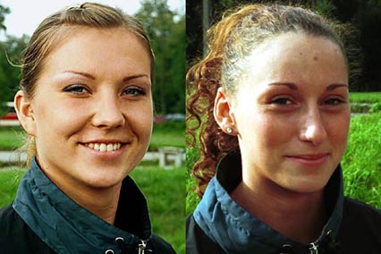 Elbląg, Anna Pałgan i Kinga Polenz Elbląg, Anna Pałgan i Kinga Polenz