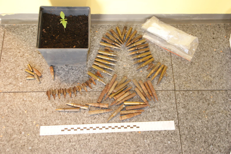 Elbląg, Policjanci zabezpieczyli kilkadziesiąt sztuk amunicji