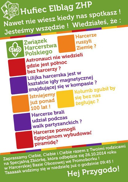 Elbląg, Harcerze dla najmłodszych mieszkańców Fromborka Elbląg, Harcerze dla najmłodszych mieszkańców Fromborka