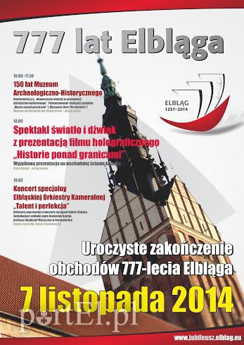 Elbląg, Na zakończenie jubileuszu Elbląg, Na zakończenie jubileuszu