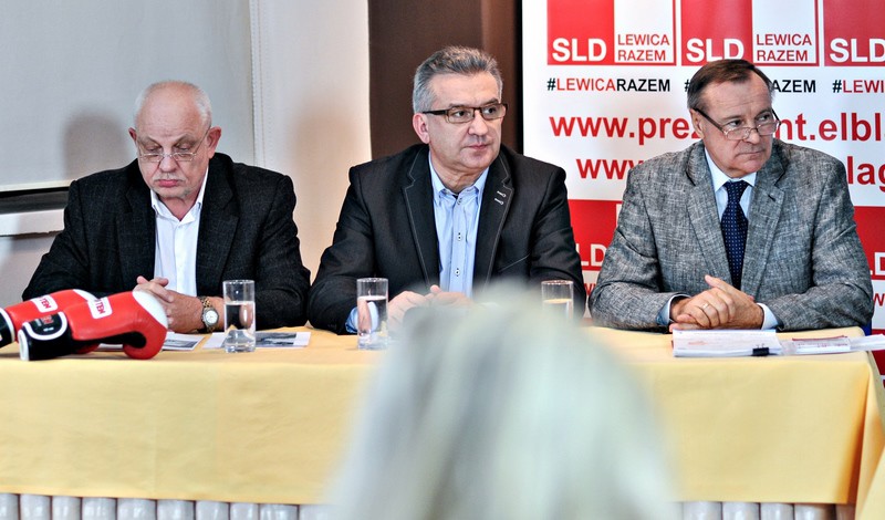 Elbląg, Od lewej: Kula. Nowak i Horbaczewski... Elbląg, Od lewej: Kula. Nowak i Horbaczewski...