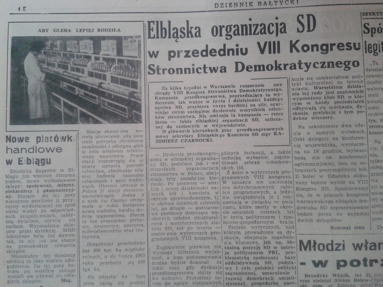 Elbląg, Nowe placówki handlowe w Elblągu Elbląg, Nowe placówki handlowe w Elblągu
