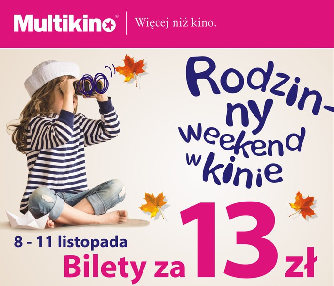 Elbląg, Rodzinny weekend w Multikinie Elbląg, Rodzinny weekend w Multikinie