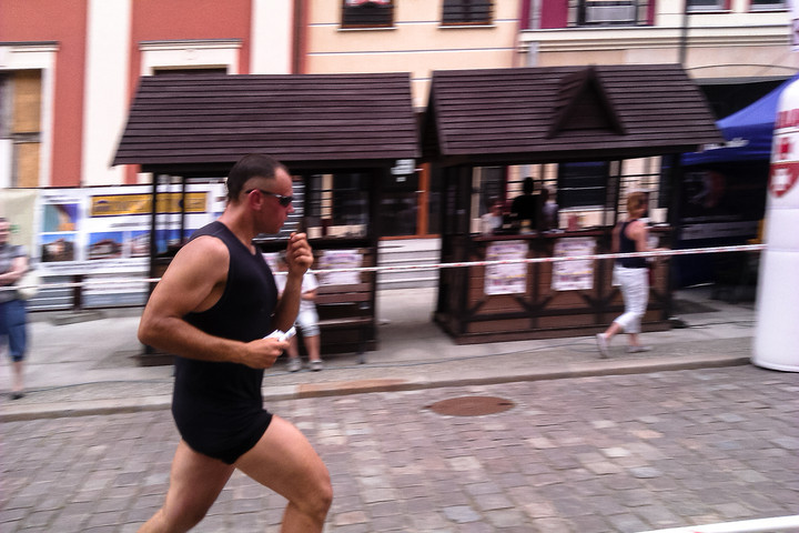 Elbląg, zdjęcie z konkursu FotoreportEl,  Bieg Piekarczyka. W ukropie... (Czerwiec 2012)