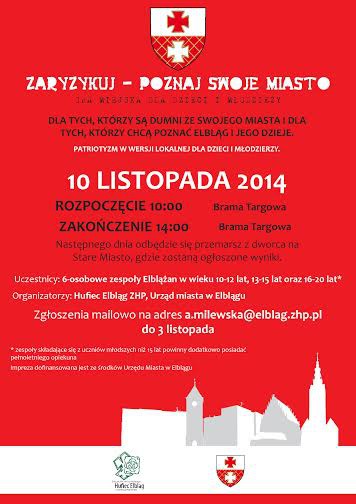 Elbląg, Patriotyzm na wesoło - gra miejska Elbląg, Patriotyzm na wesoło - gra miejska