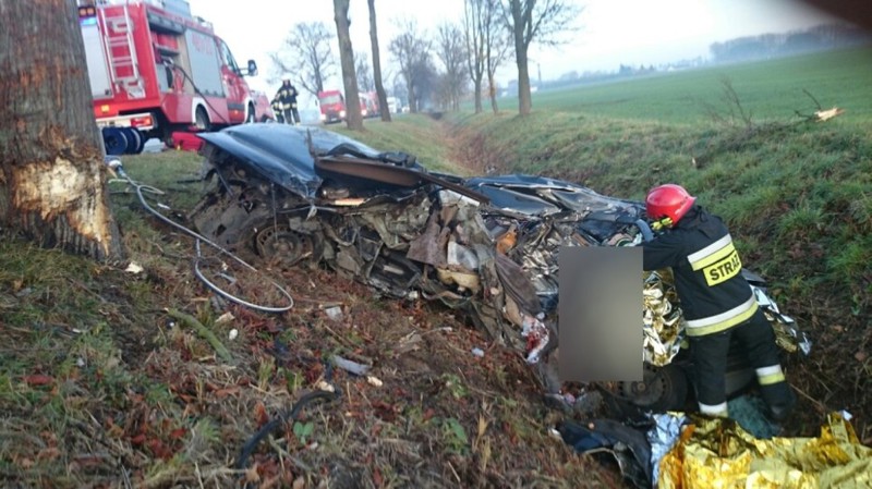 Elbląg, Tragiczny wypadek za Starym Polem. Trzy osoby nie żyją