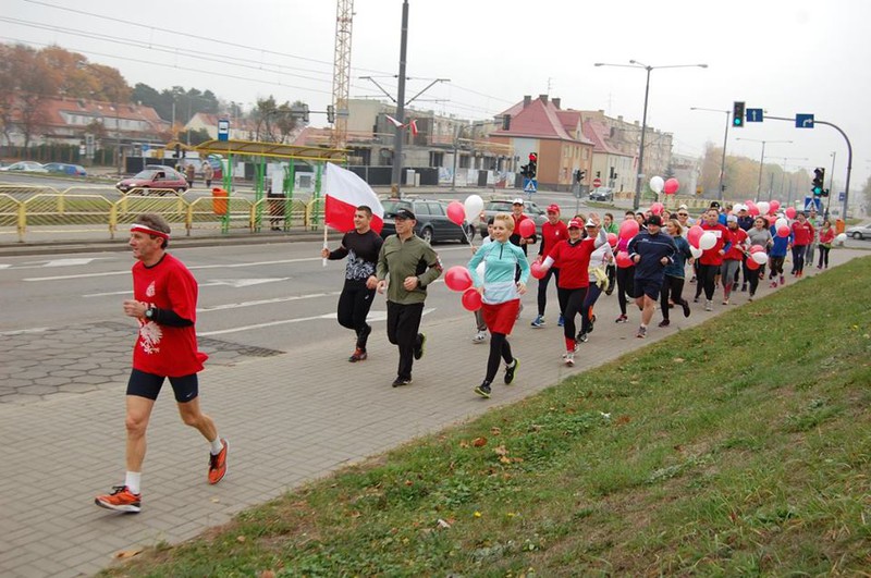 Elbląg, W biegu wystartowało około 50 osób