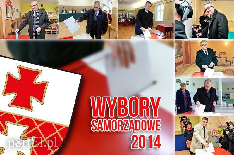Elbląg, Kandydaci już głosowali