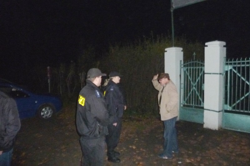 Elbląg, Wspólne patrole policjantów i działkowców Elbląg, Wspólne patrole policjantów i działkowców