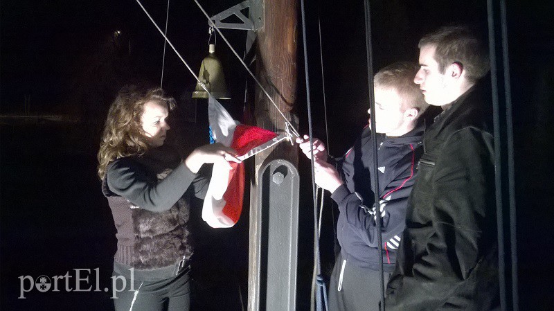 Elbląg, Bandera została opuszczona, to znak że sezon żeglarski się zakończył