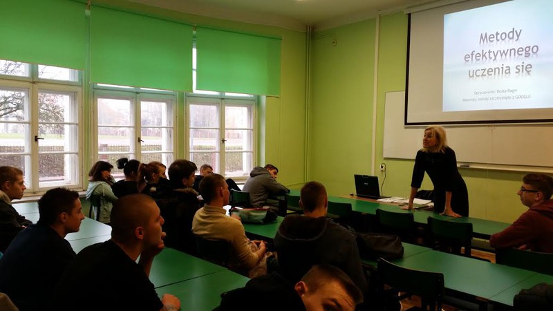 Elbląg, Beata Ragin radziła uczniom jak skutecznie uczyć się
