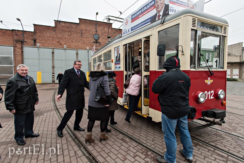 Elbląg, Kampania, tramwaj i miliony zdobyte trzy lata temu