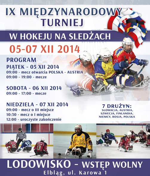 Elbląg, IX Międzynarodowy Turniej Hokeja na Sledżach