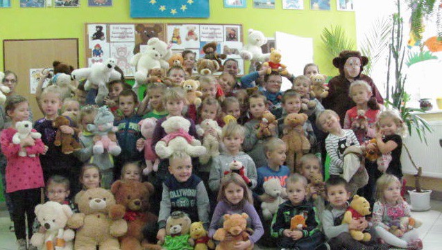 Elbląg, W Pilonie też świętowali z misiem Elbląg, W Pilonie też świętowali z misiem