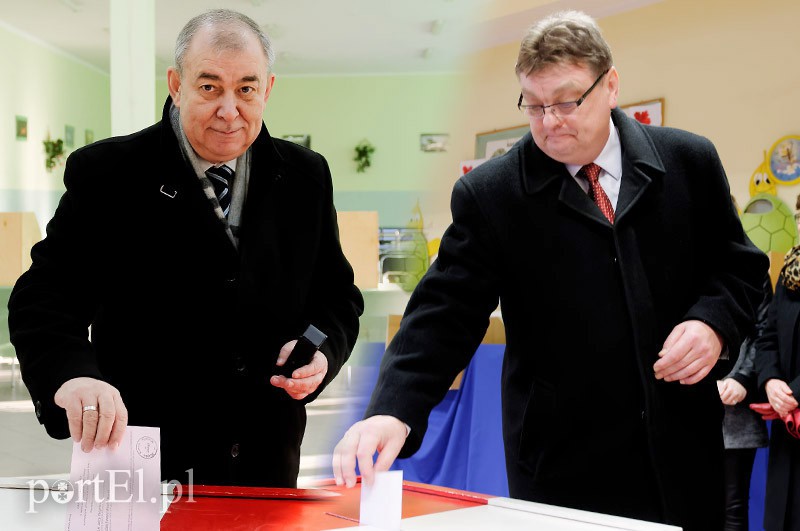 Elbląg, Wilk i Wróblewski już głosowali Elbląg, Wilk i Wróblewski już głosowali
