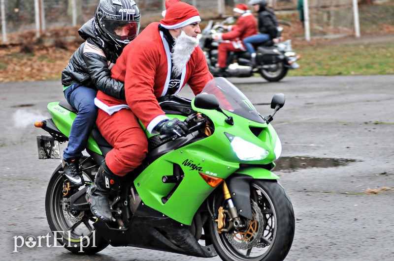 Elbląg, Atrakcją była przejażdżka na motocyklu