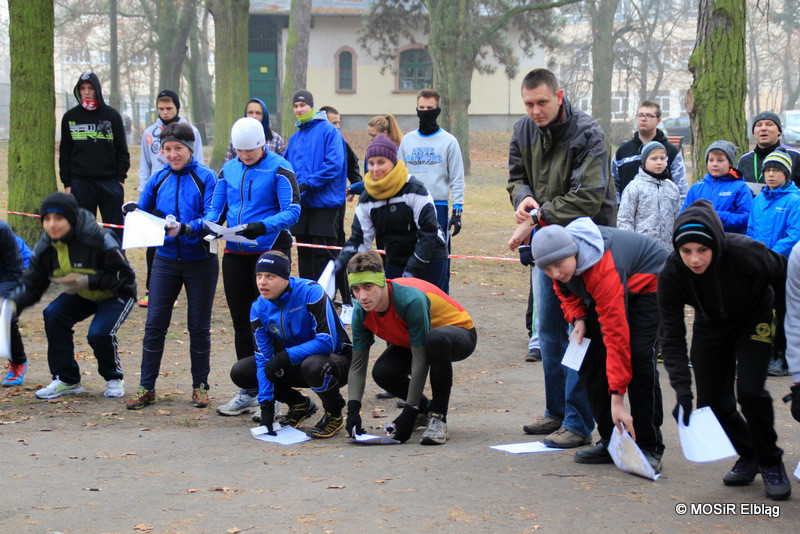 Elbląg, Mikołajkowe biegi na orientację w Parku Modrzewie