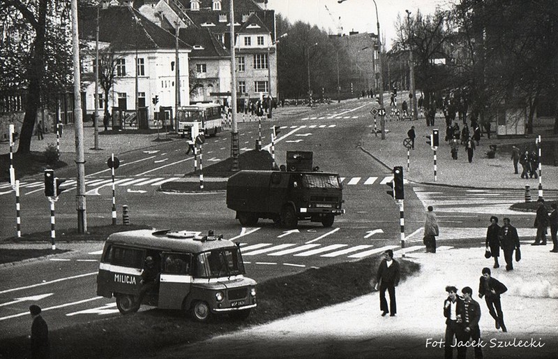 Elbląg, Za takie zdjęcie w czasie stanu wojennego można było trafić za kratki