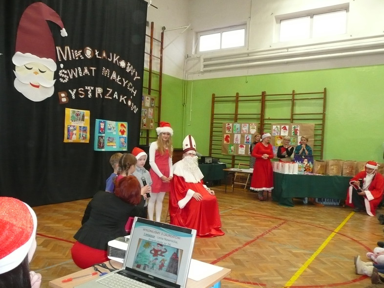 Elbląg, Zabawa Przedszkolaków z Mikołajem Elbląg, Zabawa Przedszkolaków z Mikołajem