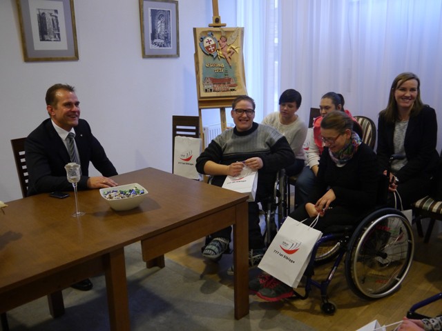 Elbląg, Spotkali się z wiceprezydentem