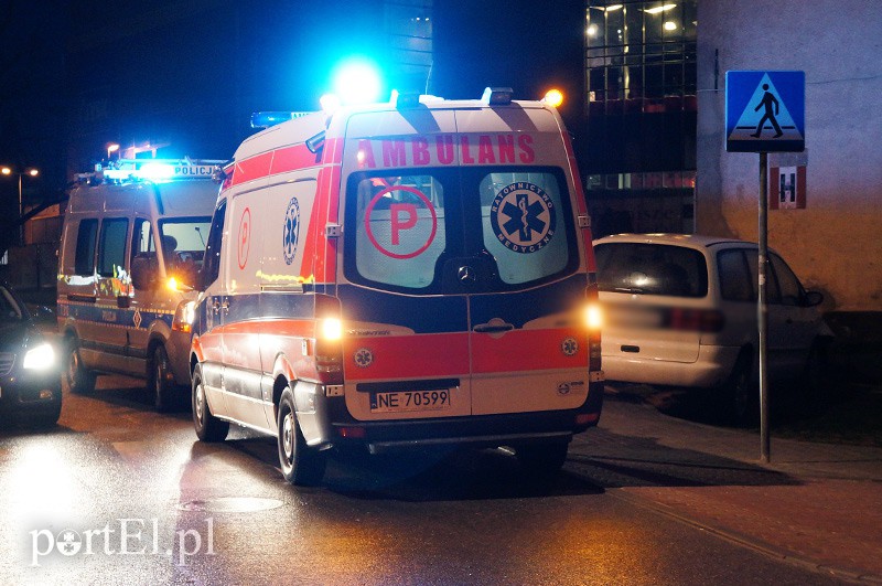 Elbląg, Sharanem uderzył w budynek