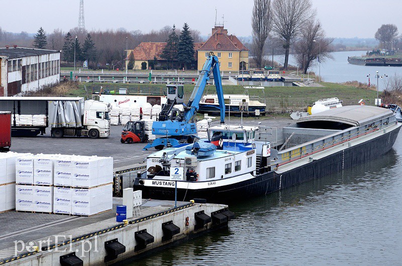 Elbląg, Elbląski port ma liczne atuty,