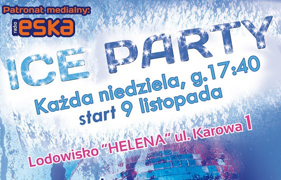 Elbląg, W niedzielę na lodowisku spotkajmy się na Ice Party