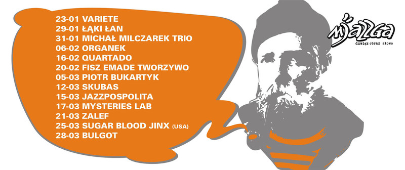 Elbląg, Zimowo-wiosenne koncerty w Mjazzdze