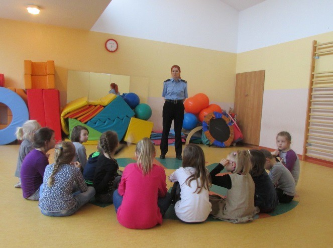 Elbląg, Straż Miejska na półzimowisku w SP 19 Elbląg, Straż Miejska na półzimowisku w SP 19