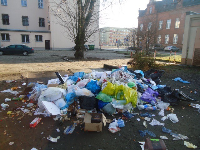 Elbląg, Takie widoki to była codzienność w tej części starówki Elbląg, Takie widoki to była codzienność w tej części starówki